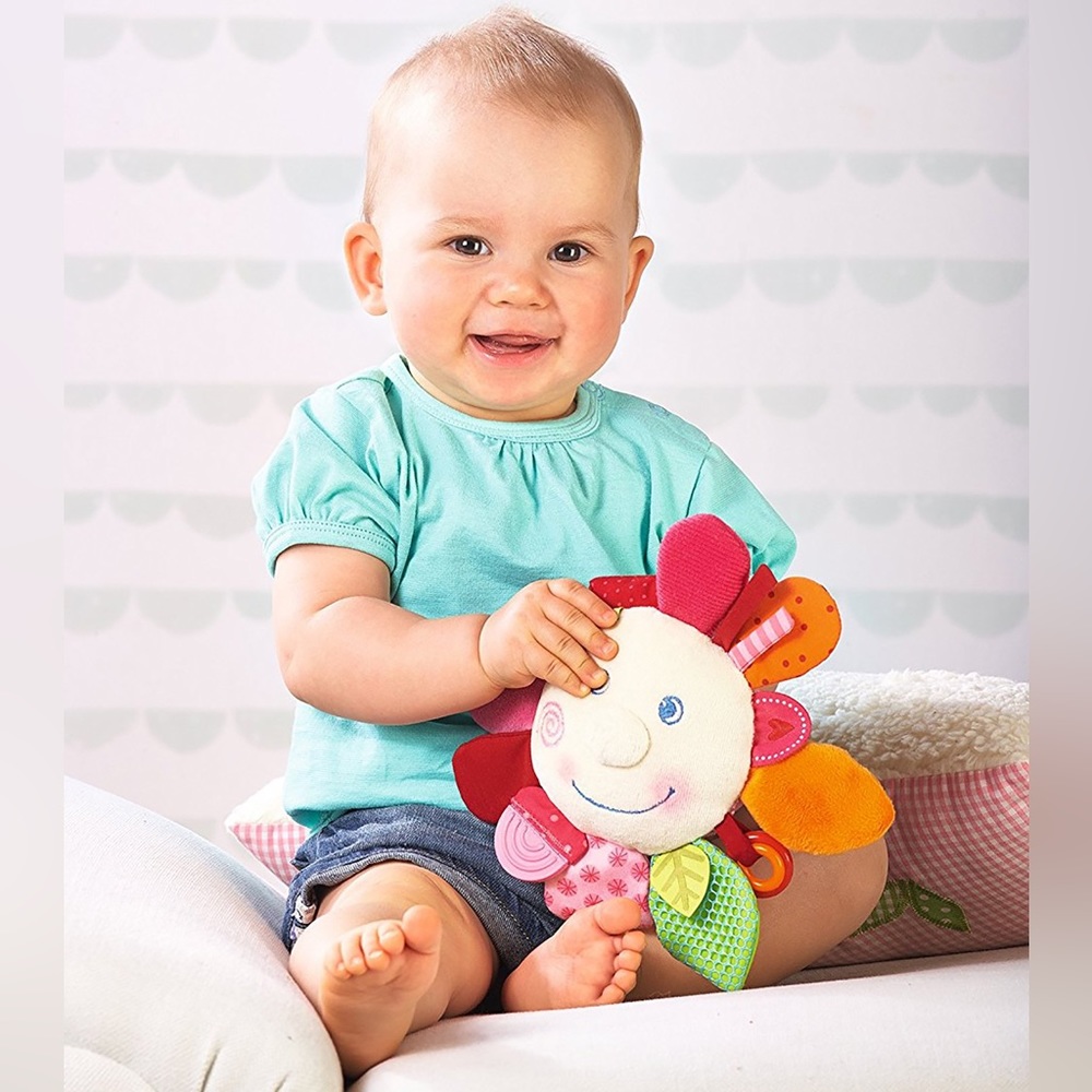 HABA Cuddly Spring Flower Teether